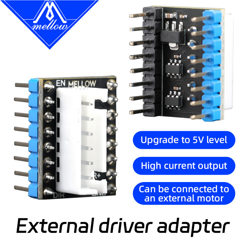 Mellow 3.3V / 5V มอเตอร์อะแดปเตอร์ไดร์เวอร์ภายนอกสําหรับการควบคุมมอเตอร์เซอร์โวแบบปิด | เครื่องพิมพ์ 3D สําหรับเสื่อความเร็วสูงและขนาดใหญ่
