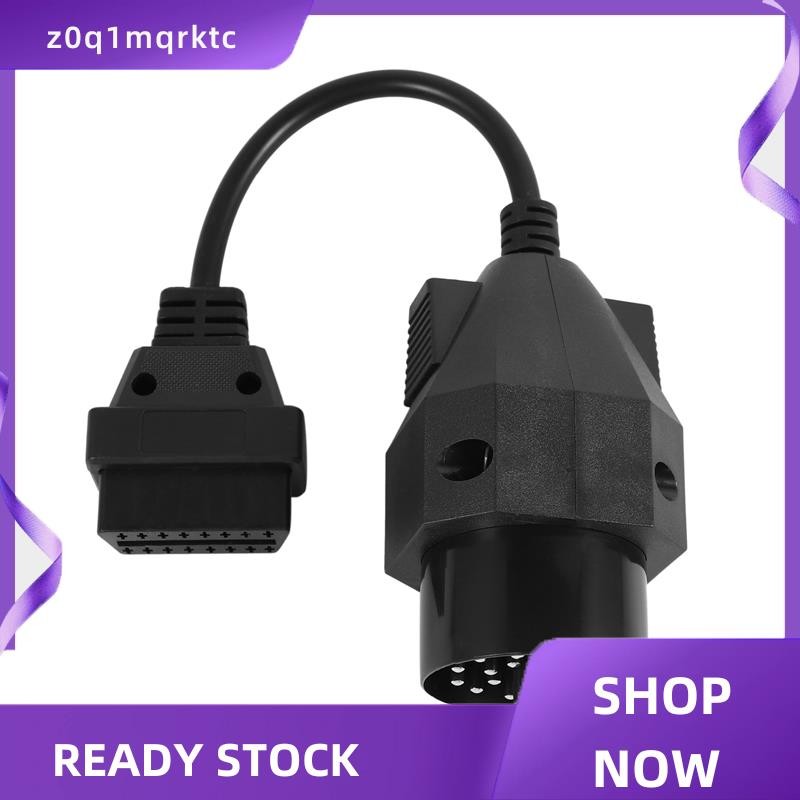 z0q1mqrktc อะแดปเตอร์ Obd Ii สําหรับ 20 Pin To Obd2 16 Pin หญิง E36 E39 X5 Z3 สําหรับ 20Pin