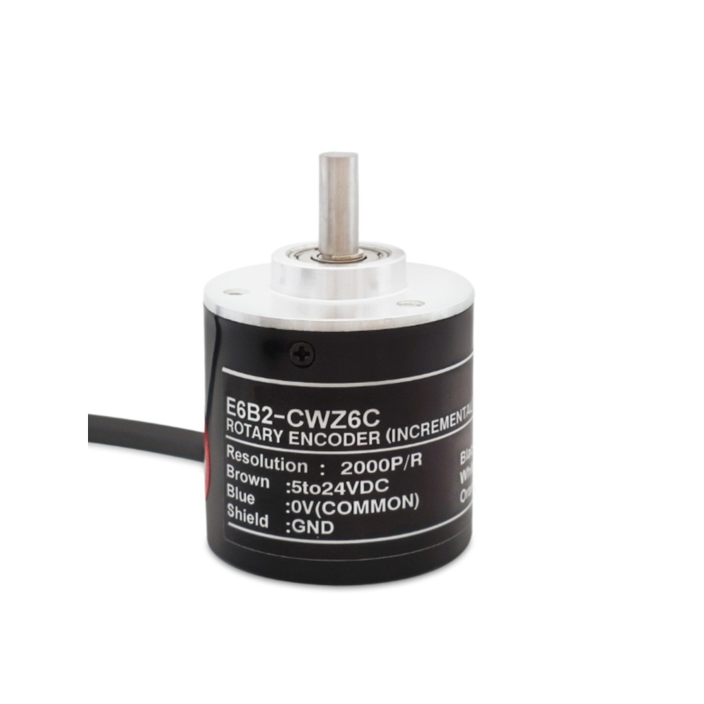 E6B2-cwz6c 1X 5B 3E 5G ตัวเข้ารหัสแบบหมุนได้ 2500P/R 2048 1800 1500