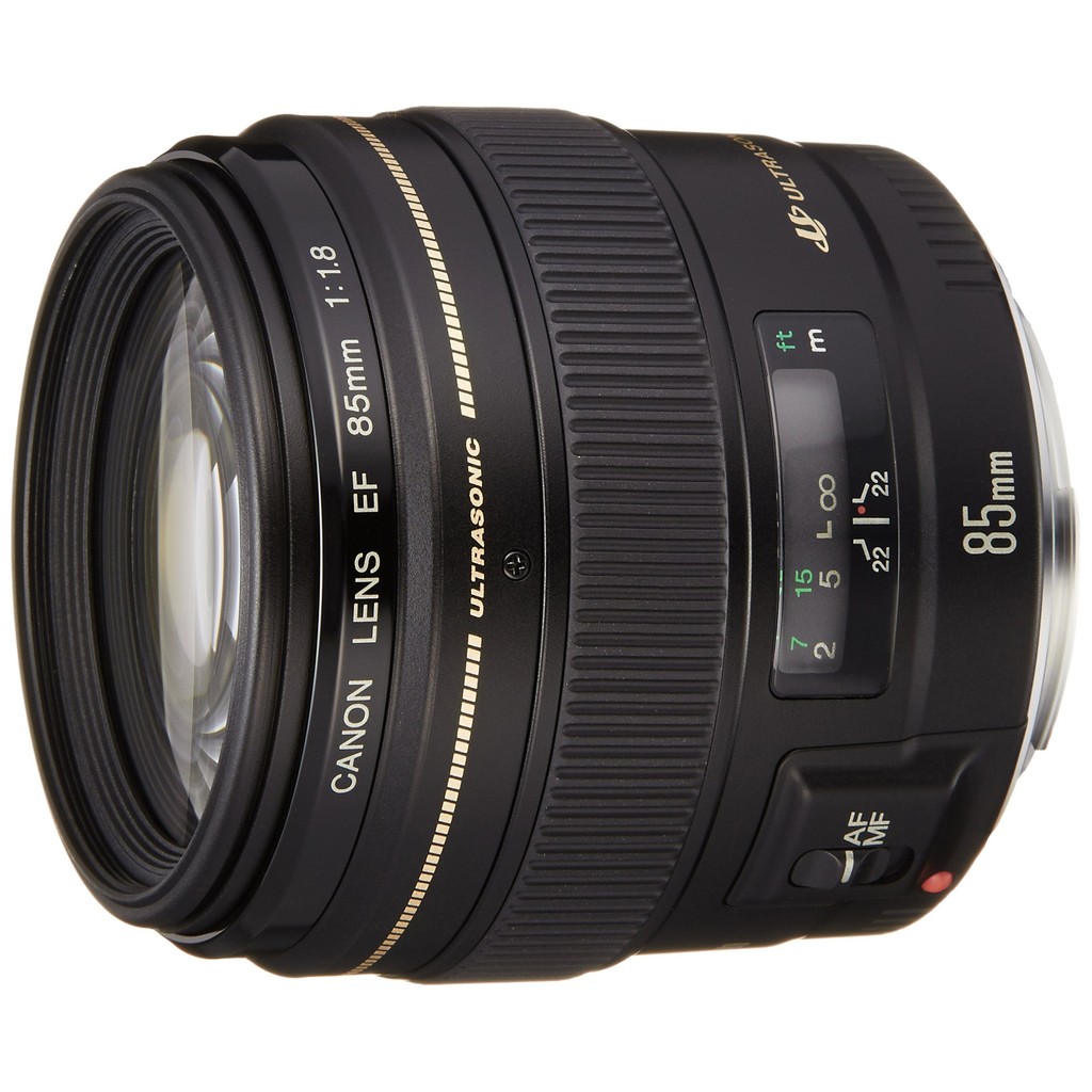 Canon EF Lens EF85mm F1.8 USM Telephoto Prime Lens