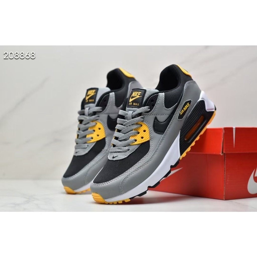 高品质 nk air max 90 เทาเหลืองที่จําเป็น