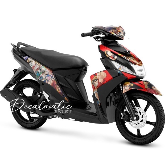 [Decal Anime] Decal Mio M3 Full Body Sticker Yamaha Mio Z 125 One Piece 2