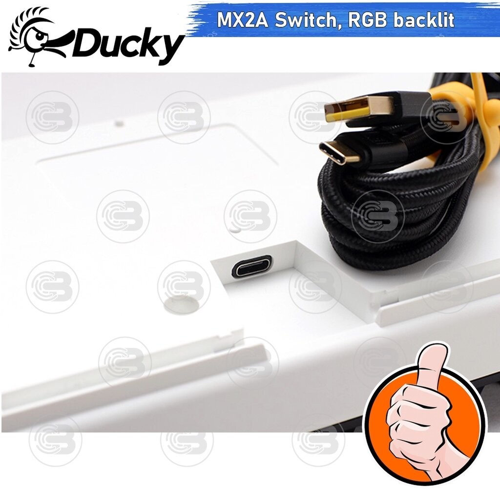 [CoolBlasterThai] Ducky One 2 Pro RGB BLUE MX2A Switch 100% TH/EN (คีย์บอร์ด) - รูปที่ 3