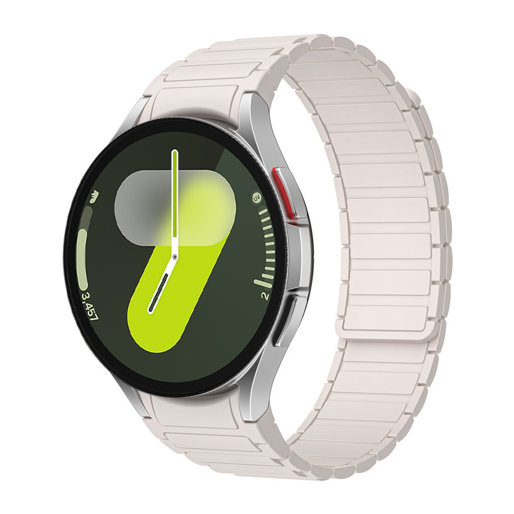 No Gaps สายซิลิโคนแม่เหล็กสําหรับ Samsung Galaxy Watch 7 6 5 4 40 มม.44 มม.5Pro 45 มม.สร้อยข้อมือสําหรับ Galaxy 6Classic 43 มม.47 มม. ราคา ถูกที่สุด ดีลบีเคเค แกลเลอรีภาพที่ 9