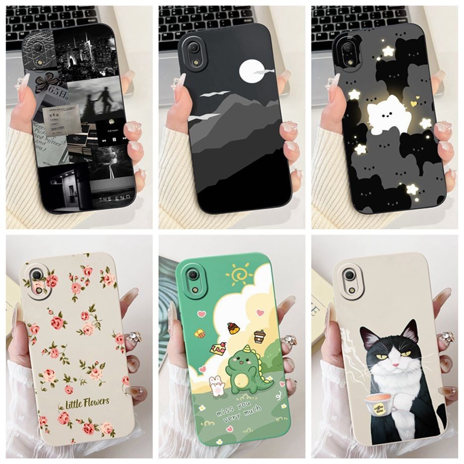 สําหรับ Huawei Y6 Pro 2019 เคสโทรศัพท์แฟชั่นพิมพ์ซิลิโคนอ่อนนุ่มกันกระแทกฝาหลังสําหรับ Huawei MRD-LX2 Y6Pro 2019 กรณี