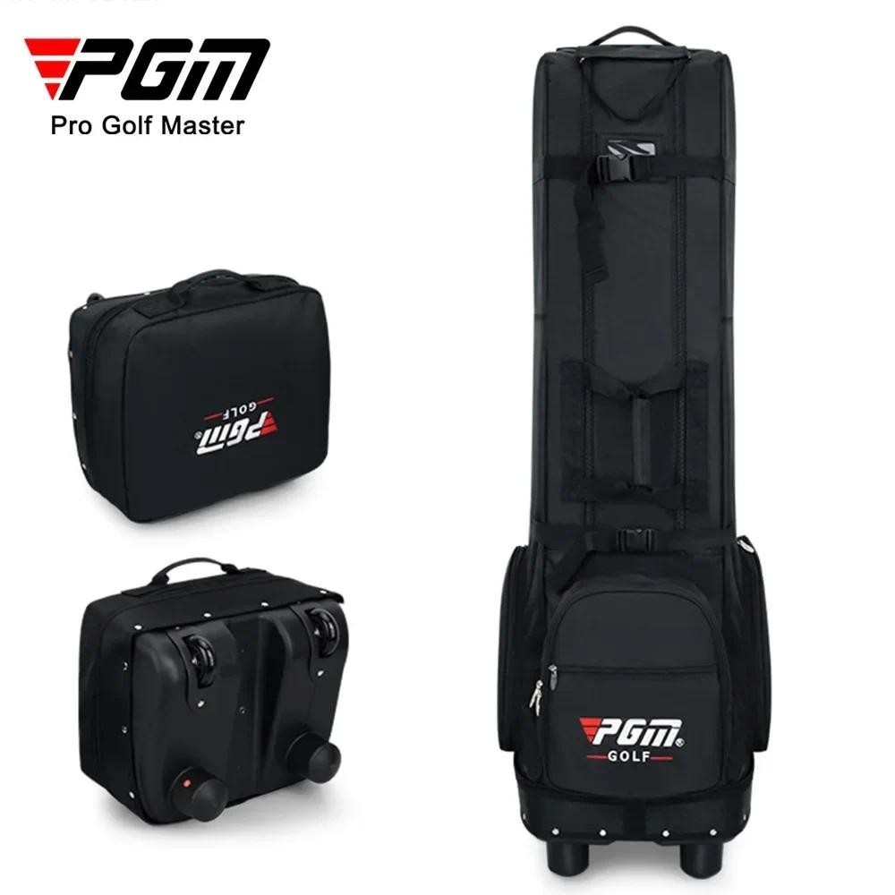 Pgm Golf Aviation Bag ถุงกอล์ฟกันน้ํา Travel With Wheels Large Capacity Storage Practical Folding Airplane Ball Bags HKB012