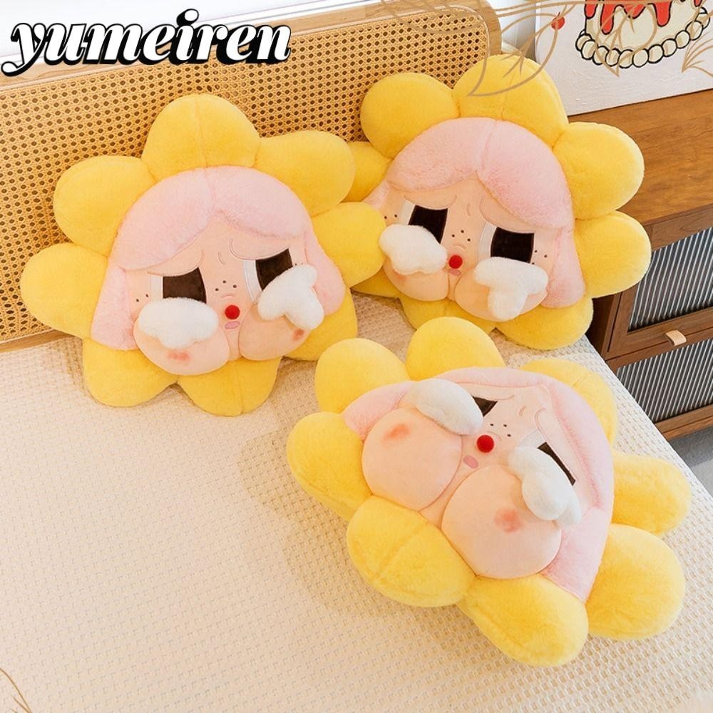 Yumeiren Crybaby Doll, หมอนนอนหลับตุ๊กตา POP Mart, ดอกไม้ตุ๊กตาสัตว์การ์ตูนตุ๊กตา Crybaby Plush Toy