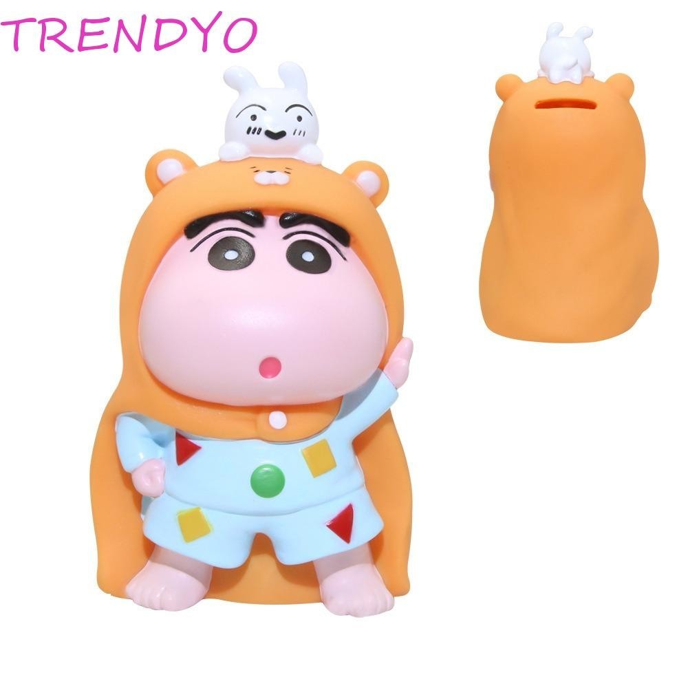Trendyo กระปุกออมสินเครยอนชินจัง,กล่องเงินการ์ตูนถังออมสินเครยอนชินจัง,สร้างสรรค์ความจุขนาดใหญ่รุ่นสะสมอะนิเมะเด็กกล่องเก็บเด็ก/เด็ก