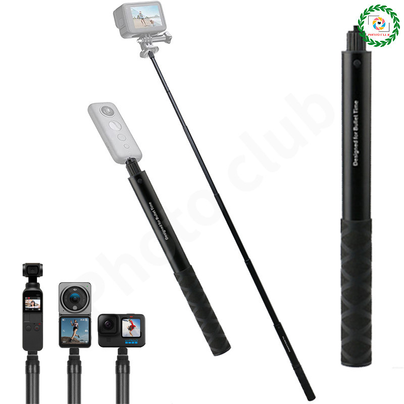 3M 1.2M 0.7M Carbon Fibre Invisible Selfie Stick สําหรับ Insta360 X5 X4 DJI Action 5 Pro 4 3