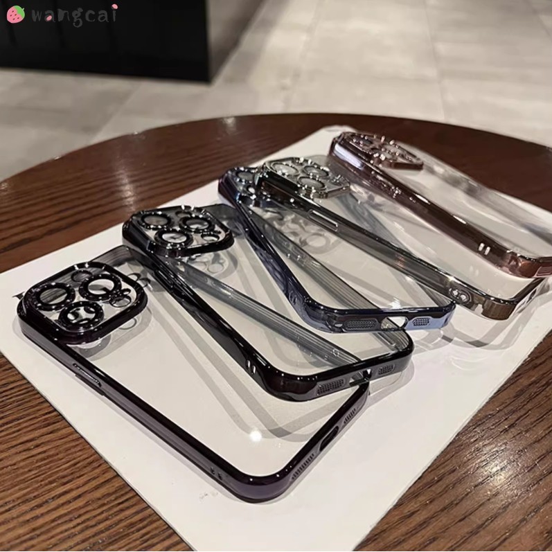 สําหรับ OPPO Reno 7 5 Pro 4 SE Lite 7Z 6 6Z 5Z 5K 4Z 3 2Z 2F 2 Z 4G 5G เคสโทรศัพท์สีชมพู Rose Gold ชุบเงา Shining ธุรกิจหรูหราซิลิโคนอ่อนกรณีฝาครอบ ราคา ถูกที่สุด ดีลบีเคเค แกลเลอรีภาพที่ 3