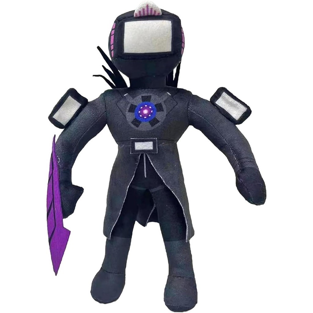 ตุ๊กตาห้องน้ํา,titan TV Man Plush,อัพเกรดTitan TV Man Plush,Titan เจาะผู้หญิงน่ารักตลกตัวละคร Camera