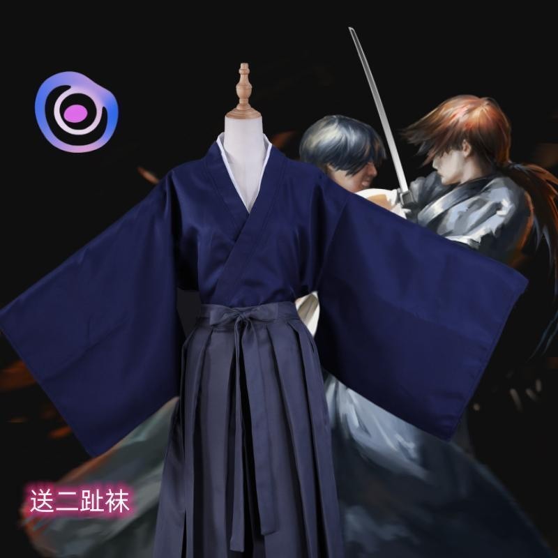 Zst Rurouni Kenshin คอสเพลย์ชุด Himura Kenshin คอสเพลย์ชุดเคนโด้เสื้อผ้าอะนิเมะ