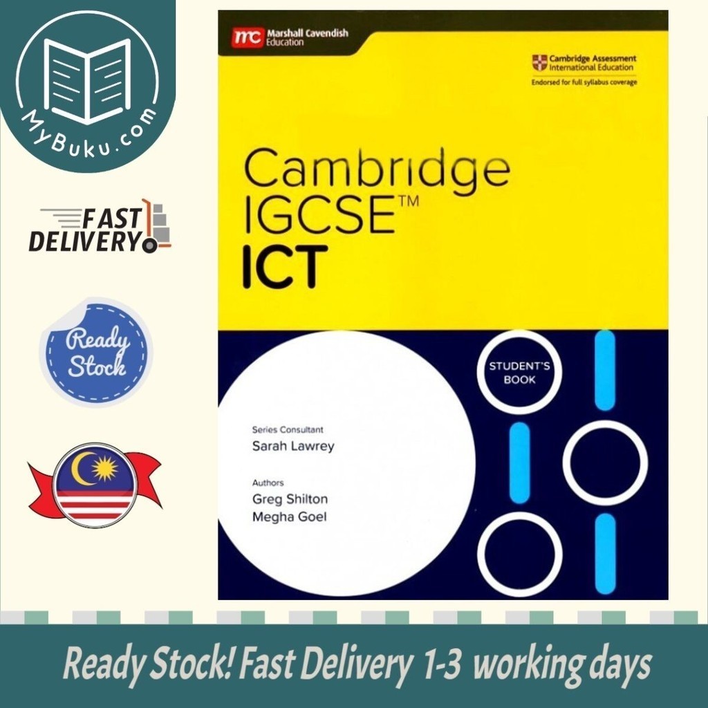 หนังสือนักเรียน Cambridge IGCSE ICT - 9789815027457 - มาร์แชลล์ คาเวนดิช