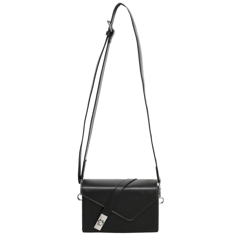 Sunwish -Tk HOT- Ja77 Skew Buckle Korean Style Men Box Shape Sling Bag Shoulder Bag Small Square Bag