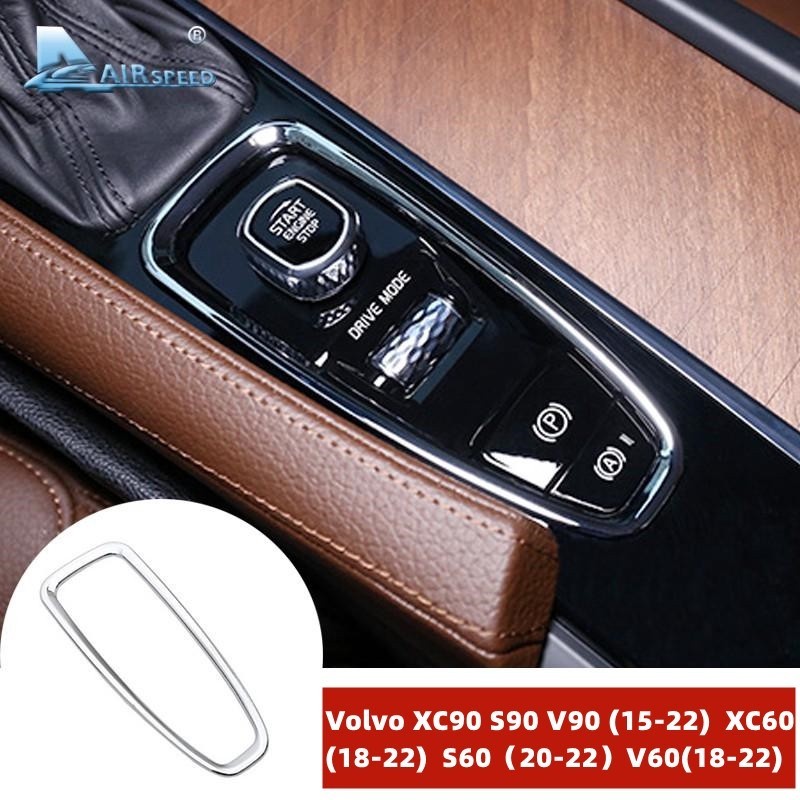 สําหรับ Volvo XC90 S90 V90 XC60 S60 V60 ABS เกียร์รถ Handbrake ฝาครอบ Trim ตกแต่งอะไหล่รถยนต์ตกแต่งร