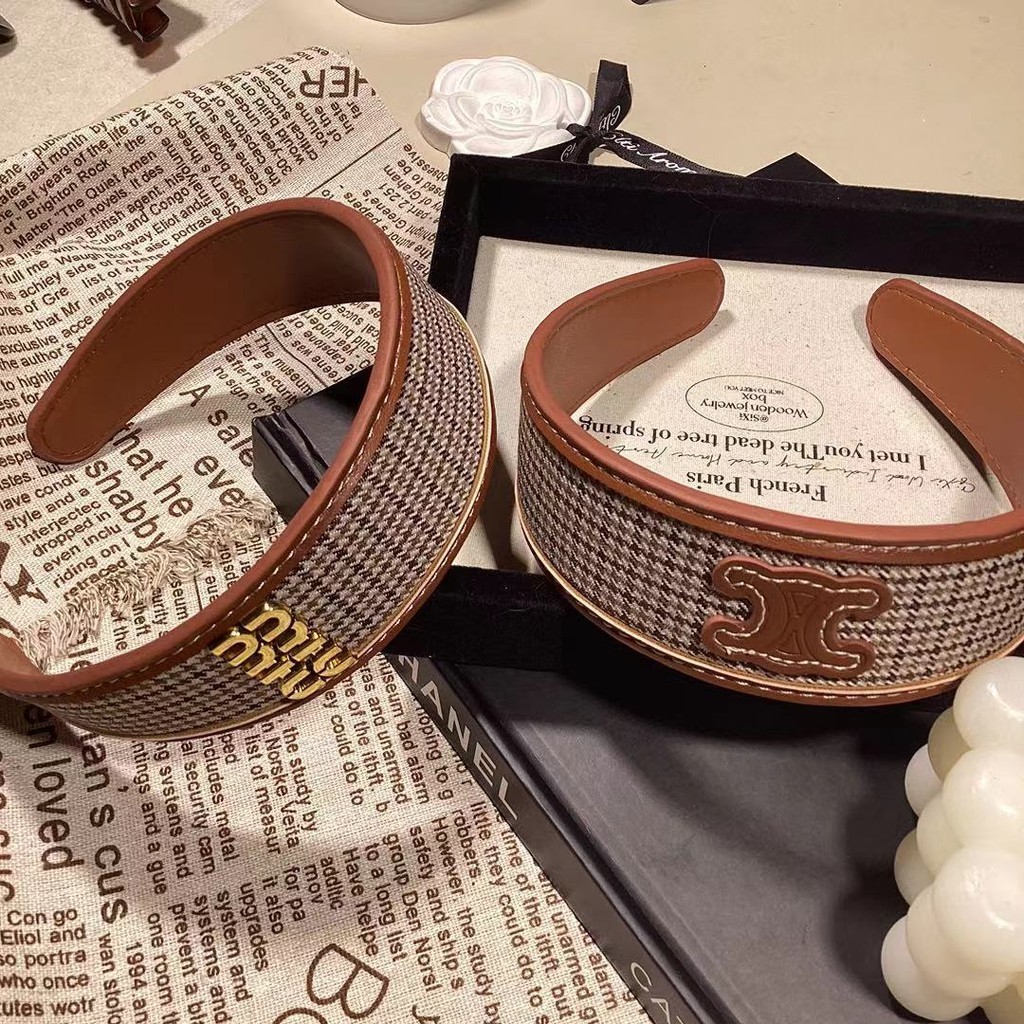 เกาหลี Swallow Gird ผม Hoop หญิงตัวอักษรผม Hoop