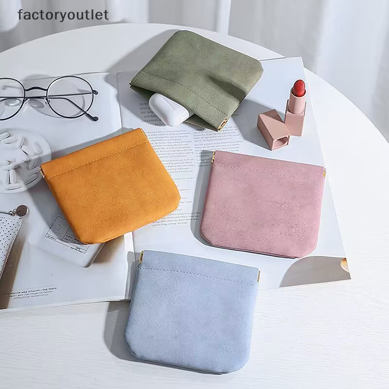 Flth แบบพกพา PU หนังกระเป๋าเหรียญหูฟังกระเป๋าหูฟัง Organizer Mini กระเป๋าเครื่องสําอางหญิง Lip เปลี่ยนกระเป๋าเก็บ Vary