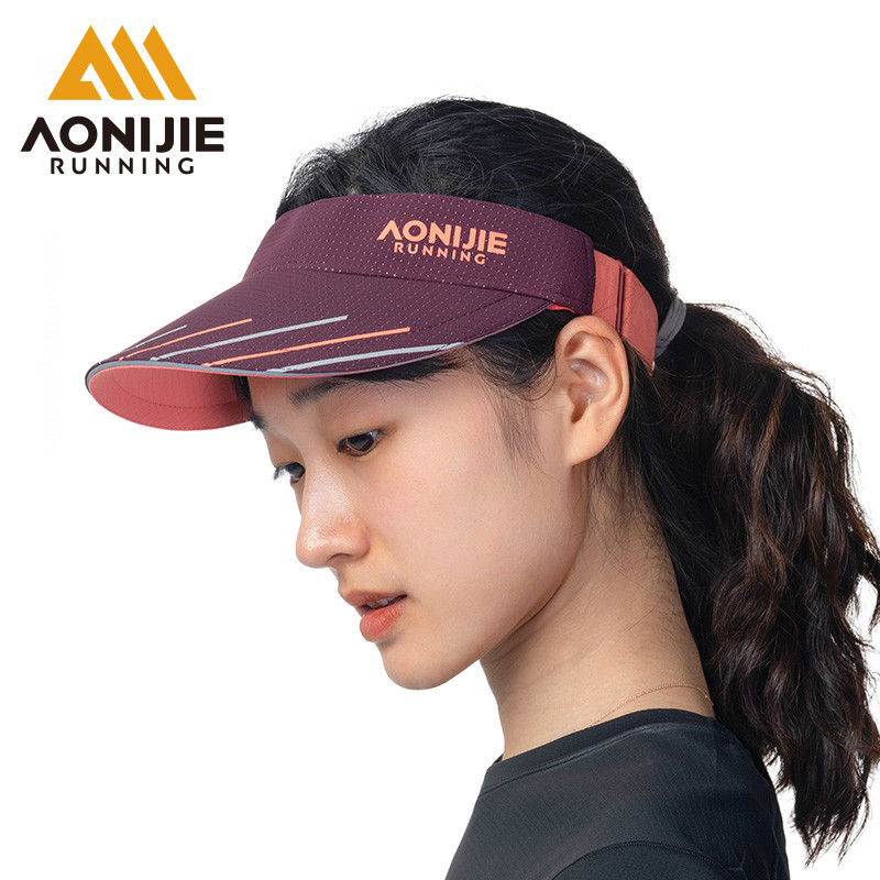 Aonijie E4113 ผู้ชายผู้หญิงฤดูร้อนหมวก Running Visor หมวกชายหญิงกีฬาหมวก Sun UV Protection Trail วิ่งกอล์ฟชายหาดเทนนิสหมวก