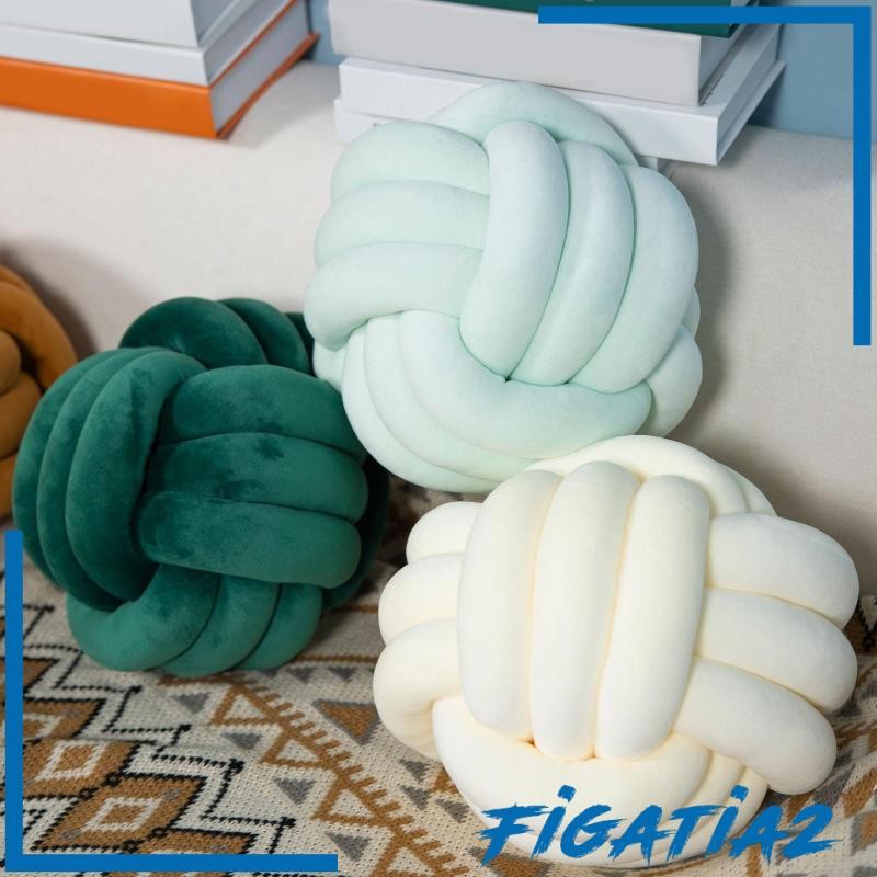 [Figatia2] Soft Knot Ball Pillows Knot Ball Pillow หมอนผูกปมสําหรับเก้าอี้ห้องนอน 8.66Inches