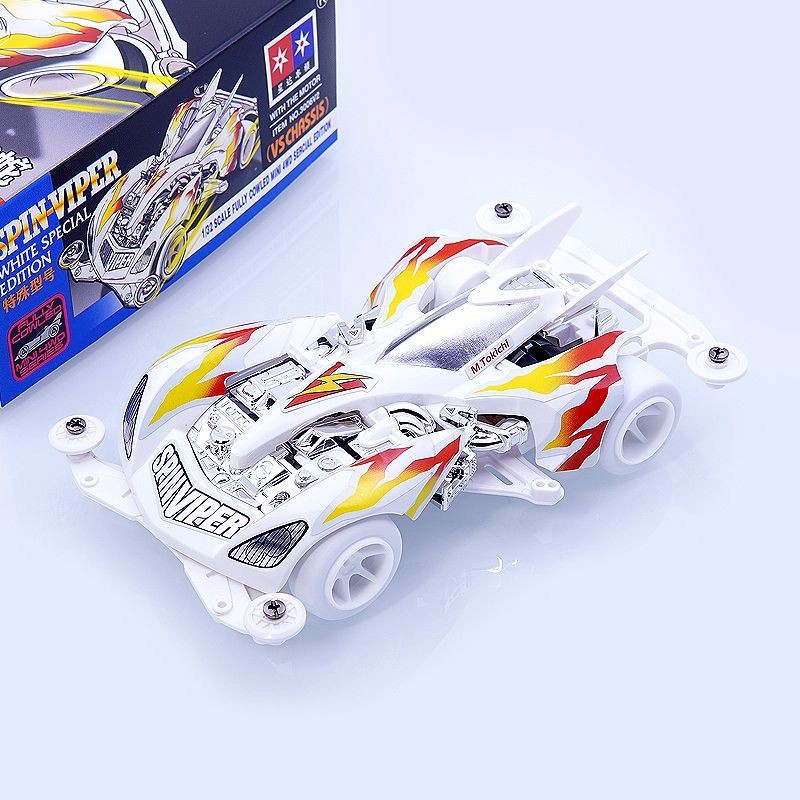 รถทามิย่า Brocken gigent premium สวยมาก Mini 4WD Let's & Go มอเตอร์แรงๆ รถDash Mini 4WD รถราง ของเล่นประกอบ
