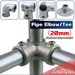 Pipe Fitting Connections Pipe Elbow/Tee for DIY Shelf Bracket/Plumbing Pipe Decor/Furniture Shelving