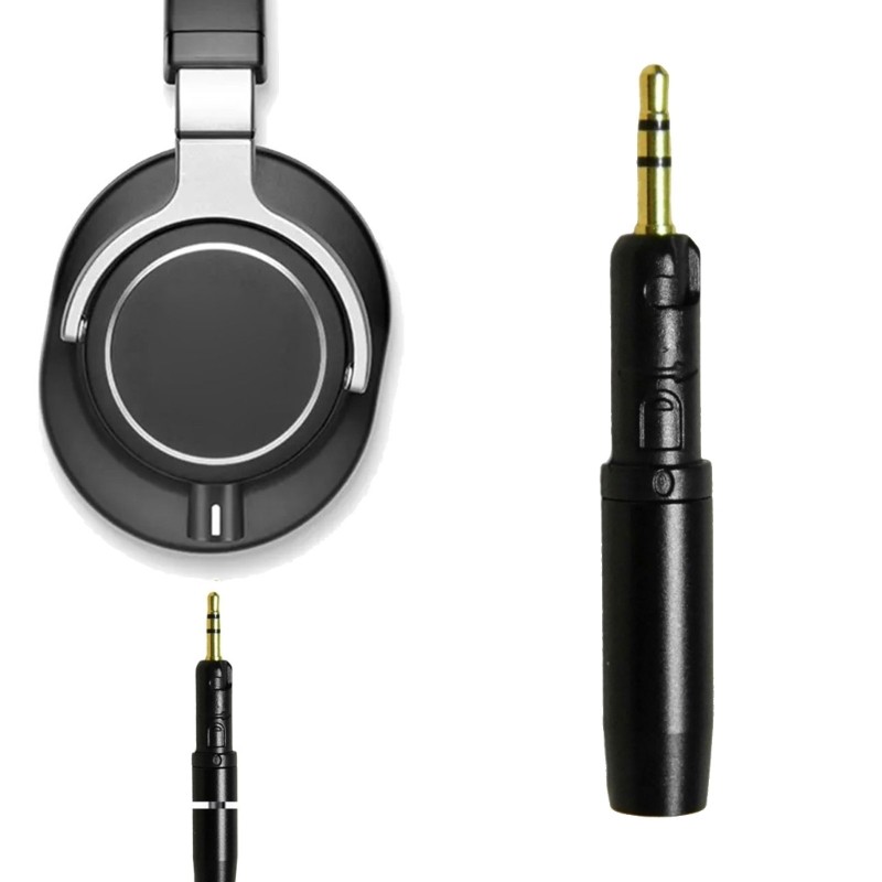 WU ปลั๊กหูฟังตัวเชื่อมต่อสําหรับ M70X M50X R70X ขั้วต่อโลหะสําหรับเสียงที่ชัดเจน