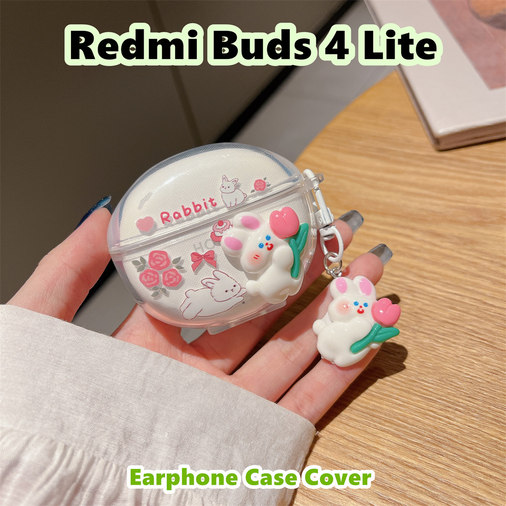 READY STOCK!นําไปใช้กับ Redmi Buds 4 Lite เคส Case เคสหูฟัง การ์ตูนน้ําเย็น ซิลิโคนนุ่ม เคส เคสหูฟัง