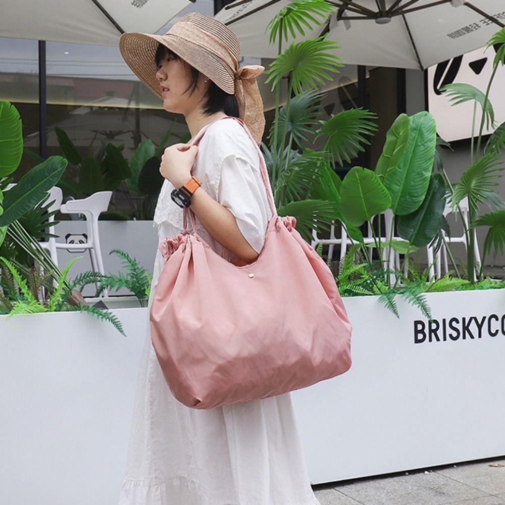 Keepin กระเป๋า Eco แบบพับได้, กระเป๋าสะพายไหล่แบบพกพาพับกระเป๋าช้อปปิ้ง, กระเป๋าถือความจุขนาดใหญ่แบบใช้ซ้ําได้เป็นมิตรกับสิ่งแวดล้อมถุงเก็บของชํากลางแจ้ง