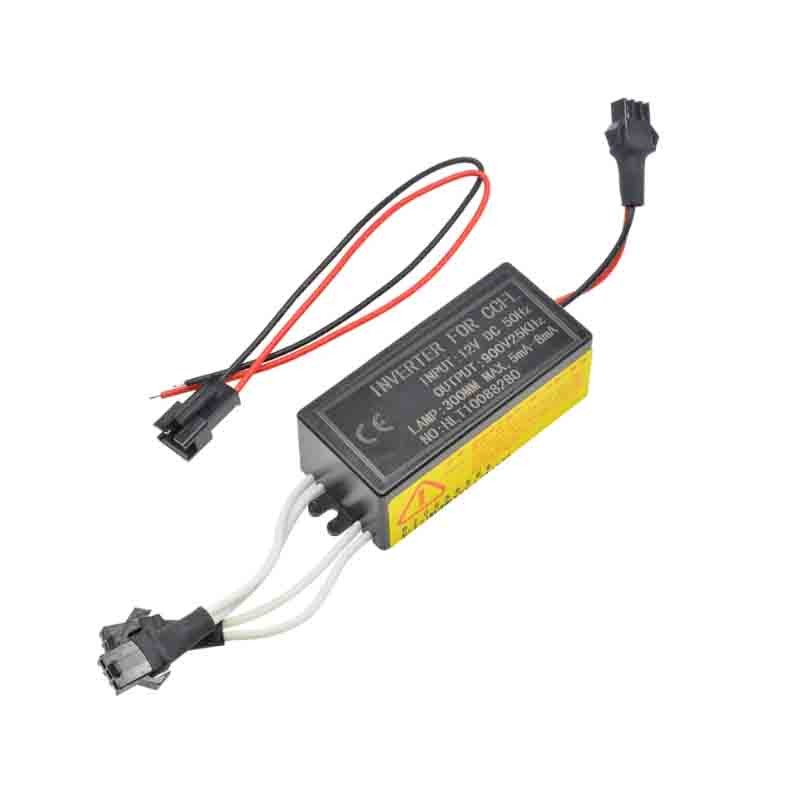DC 12V ถึง 900V CCFL อินเวอร์เตอร์ชายการเชื่อมต่อสําหรับ CCFL Angel Eyes E46 E39 E53 Driver โปรเจคเต