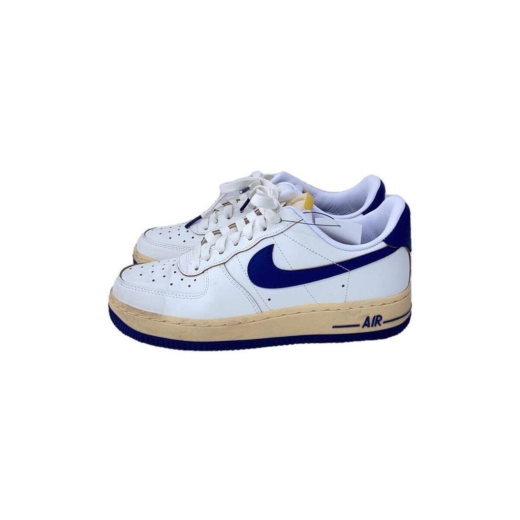 รองเท้าผ้าใบ NIKE Air Force COURT 1 Low 2 7 4 ตัดสีขาวโดยตรงจากญี่ปุ่นมือสอง 2342391451497
