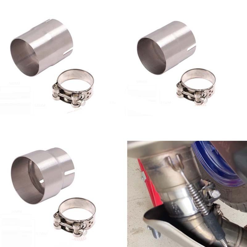 Adaptor 51 ถึง 52 54 56 58 62 64 มม. ท่อไอเสีย Adaptor Connector