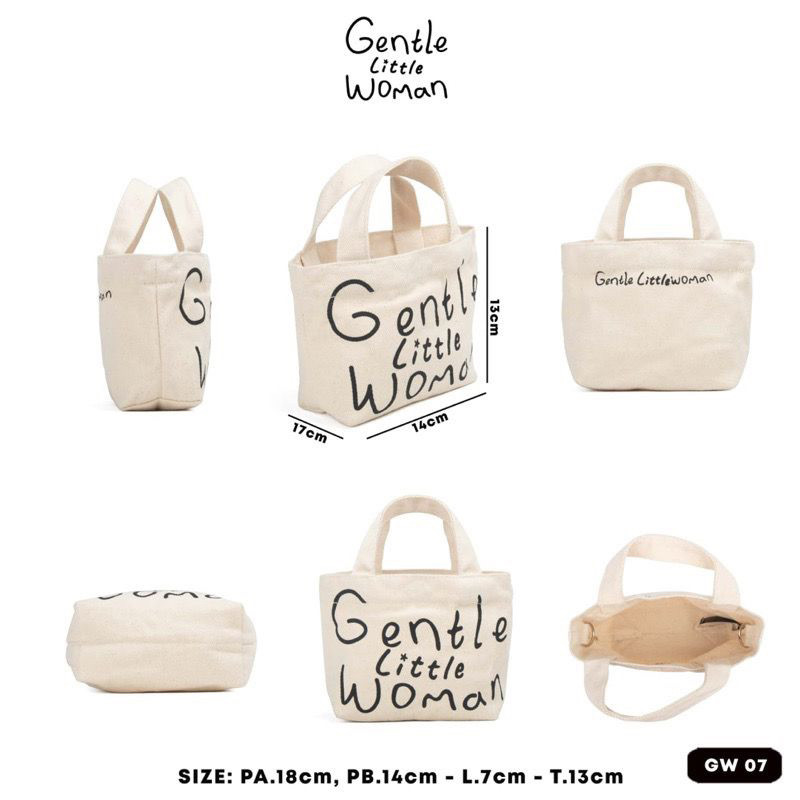 Gentlewoman KIDS GENTLE LITTLE WOMAN PREMIUM l กระเป๋าเด็กทันสมัย MINI BAG THAILAND BANGKOK I TAS Ge