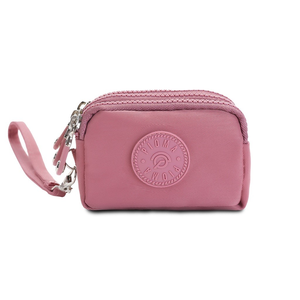 COIN WALLET / 3 ZIPPER WALLET / CARD WALLET d0017 / PIOMA SAKURA WALLET