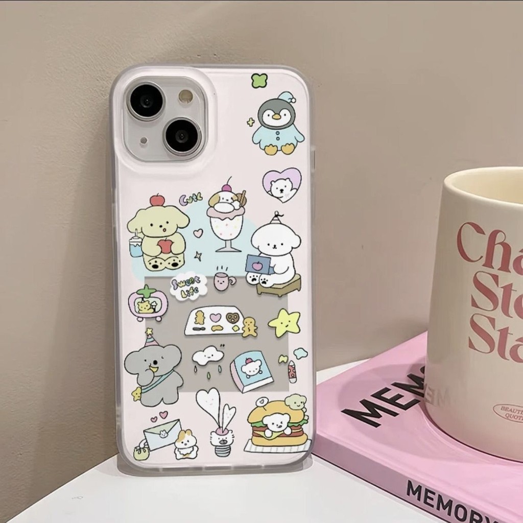 เคสมือถือสำหรับแอปเปิ้ล11PROMAX ลายกราฟฟิตีเคสมือถือสำหรับ iphone12เคสผี14/15PLUS XR/XS