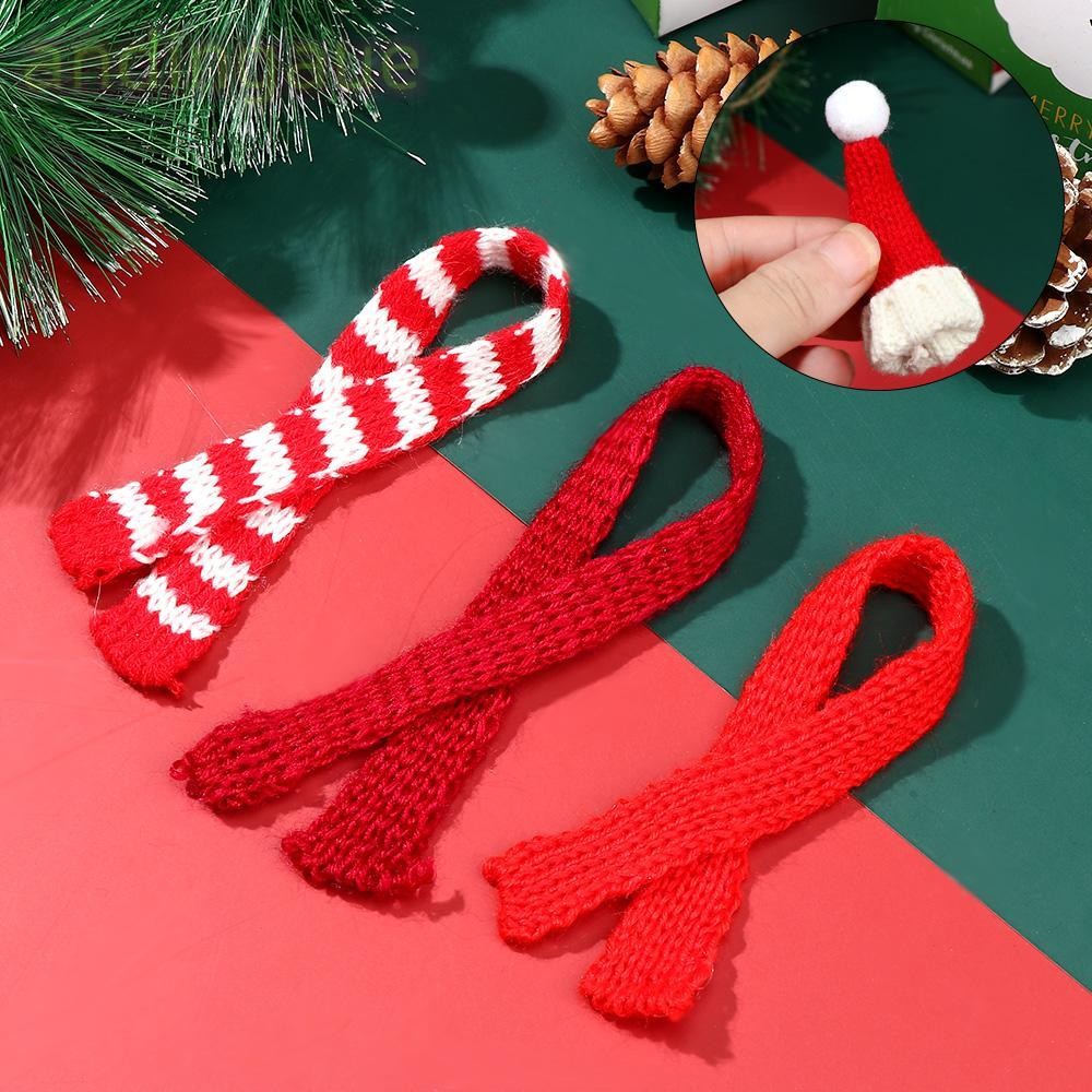 อันดาเนะ ตุ๊กตาผ้าพันคอหมวกตุ๊กตาอุปกรณ์เสริมขนาดเล็กเสื้อผ้าน่ารักถักผ้าพันคอ