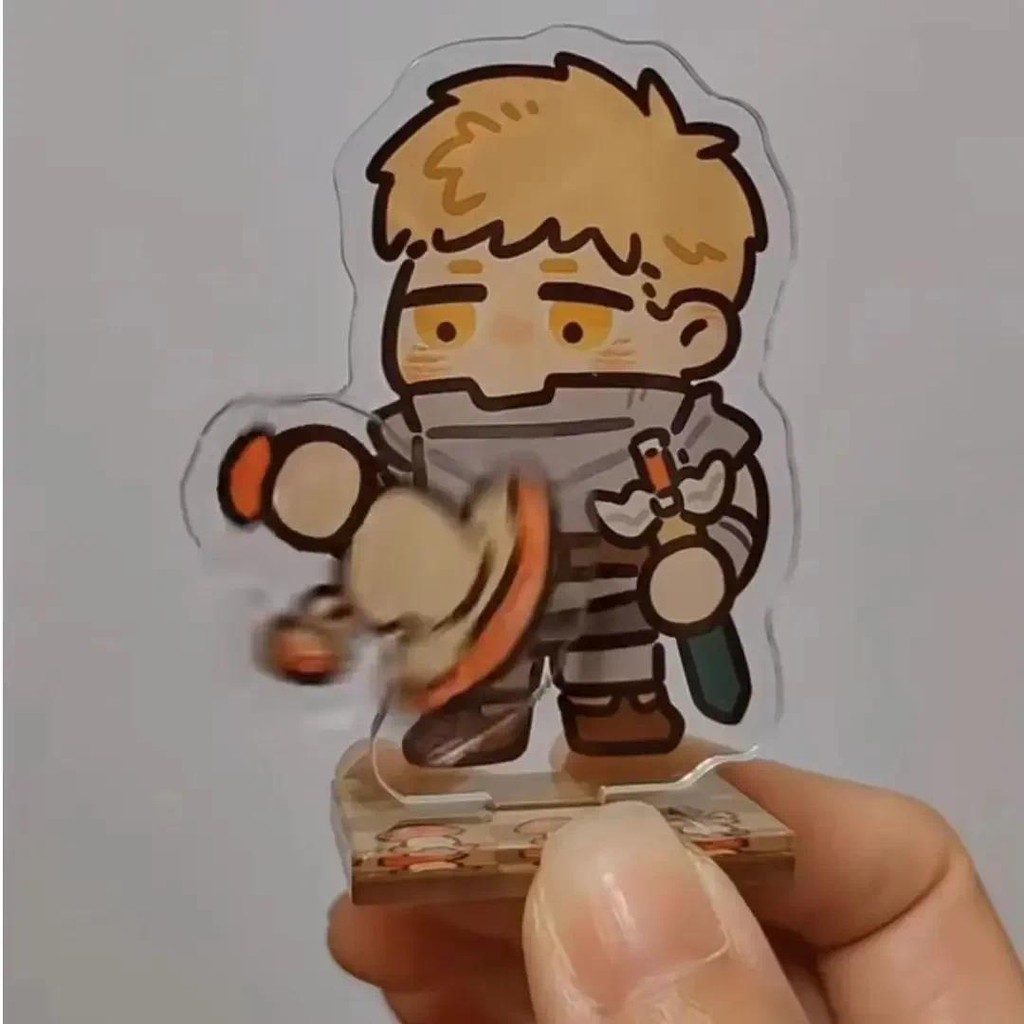 Dungeon Meshi Laius หมุนขาตั้งอะคริลิคอะนิเมะคอลเลกชันสินค้าอร่อยใน Dungeon รูปตลกจอแสดงผลตกแต่งโต๊ะของขวัญ