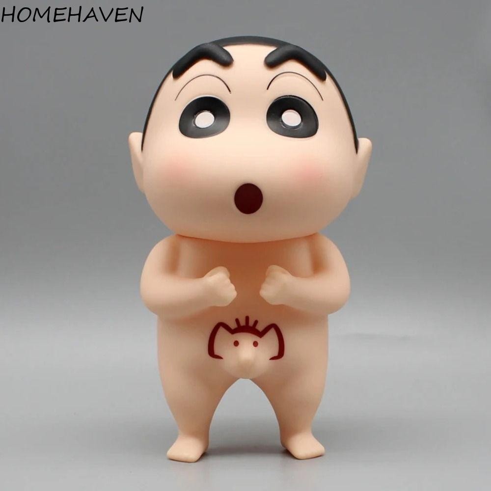 Homehaven Crayon Shin-Chan ตัวเลข,ช้างจมูกยาวNohara Shinnosukeรูป,อาบน้ําQ-รุ่นรูปปั้นของเล่นของขวัญ