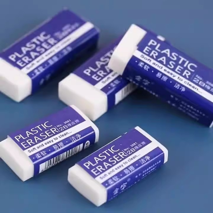 10ชิ้นนุ่ม2ขสีขาวพีวีซีพลาสติกยางลบดินสอยางลบนักเรียนวาดเครื่องมือร่างภาพวาดวิจิตรศิลปะยางลบ ราคา ถูกที่สุด ดีลบีเคเค แกลเลอรีภาพที่ 8