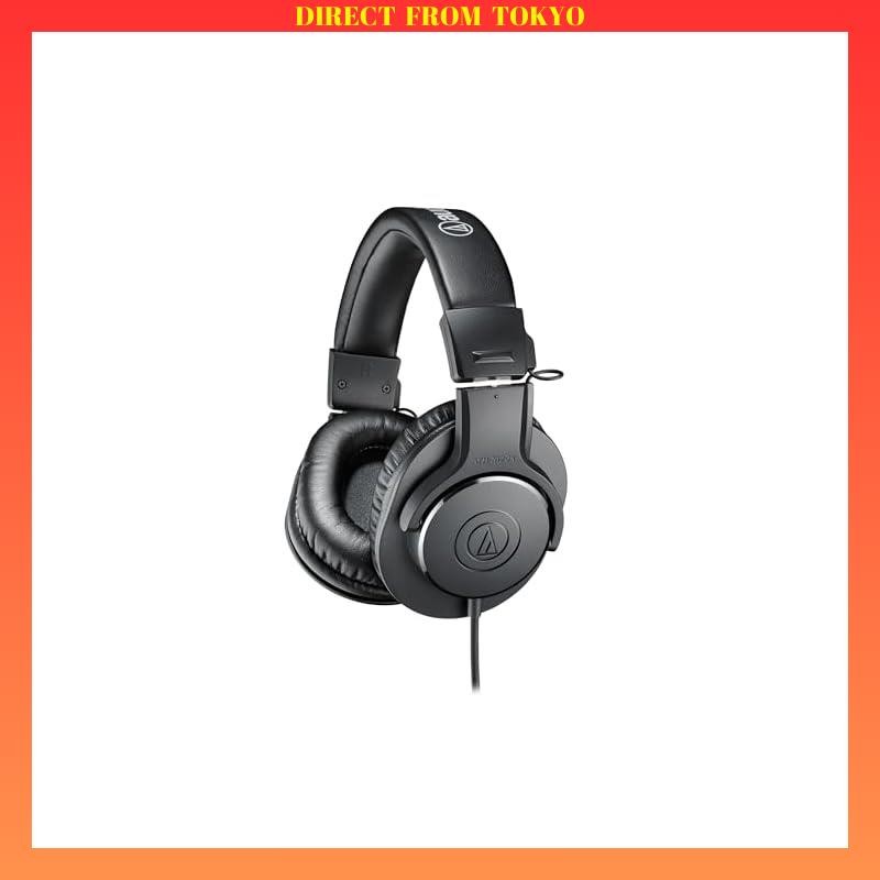 Audio-Technica ATH-M20x Professional Monitor Headphones Wired for Studio Recording Practice Mixing
