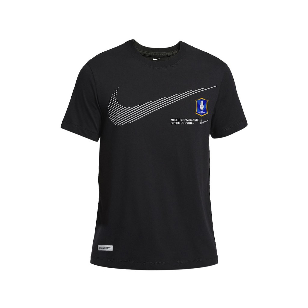 BGPU X NIKE - BIG LOGO Season 2024/25 T-Shirt (สีดำ)