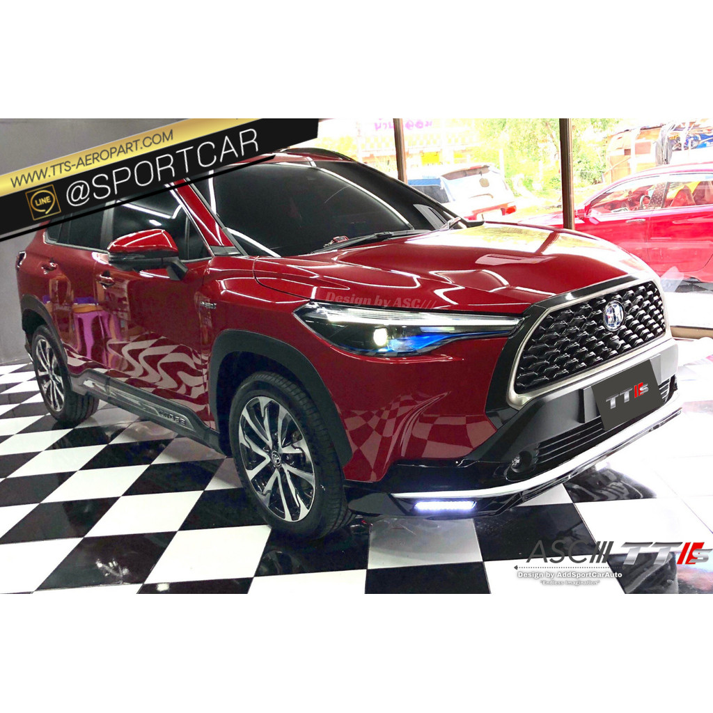 ชุดแต่ง Toyota Cross 20-23 ทรง TTS Sport by ASC - ชุดแต่ง Corolla Cross, Toyota Cross แต่ง, Toyota C