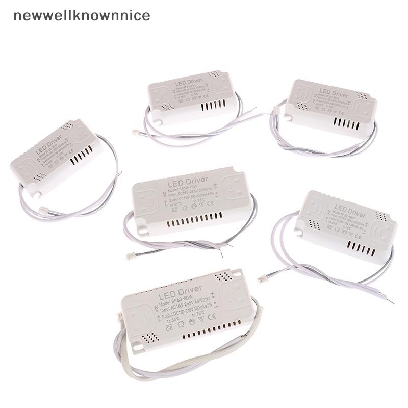 Newwellknownnice LED Driver 300mA Board 8-24W 20-36W 30-50W 36-60W 50-70W 60-80W ไฟ LED TH