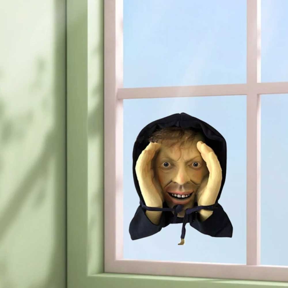 Halloween props, horror peeps, creepers, window sticker decorations