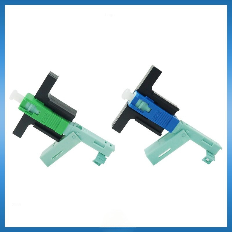 Fibre Optic SC Connector Butterfly SC Connector Fiber Optical Connector ยี่ห้อใหม่ในสต็อก