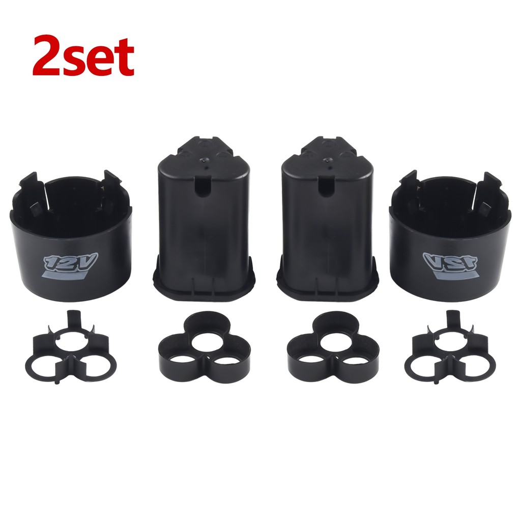 [LSAR] เครื่องมือไฟฟ้า 12V 3S เคสแบตเตอรี่ Li-ion 3 เซลล์แพ็คสําหรับสว่านมือลิเธียม