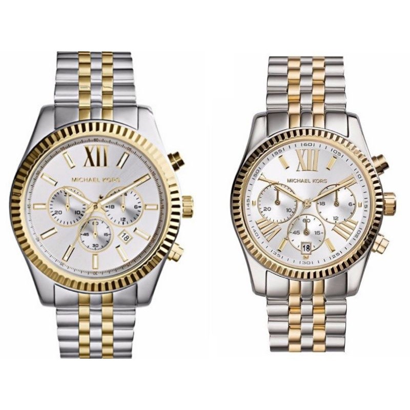 Original MK8344 &MK5955 Sweet Couple Sports Watch