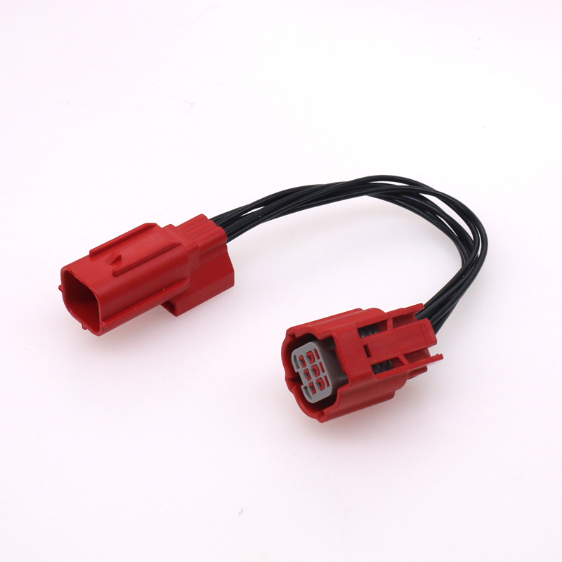 เหมาะสําหรับ Honda Yamaha Haojue อิเล็กทรอนิกส์การใช้ฉีดรถจักรยานยนต์ OBD ปลั๊กทดสอบวินิจฉัย DJ7065Y-0.6-11/21