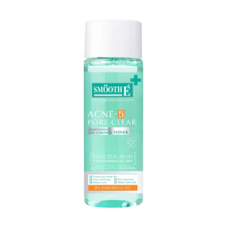 Smooth E Acne Clear Whitening Toner 4 in 1 โทเนอร์ขนาด 150 ml. [PLine]