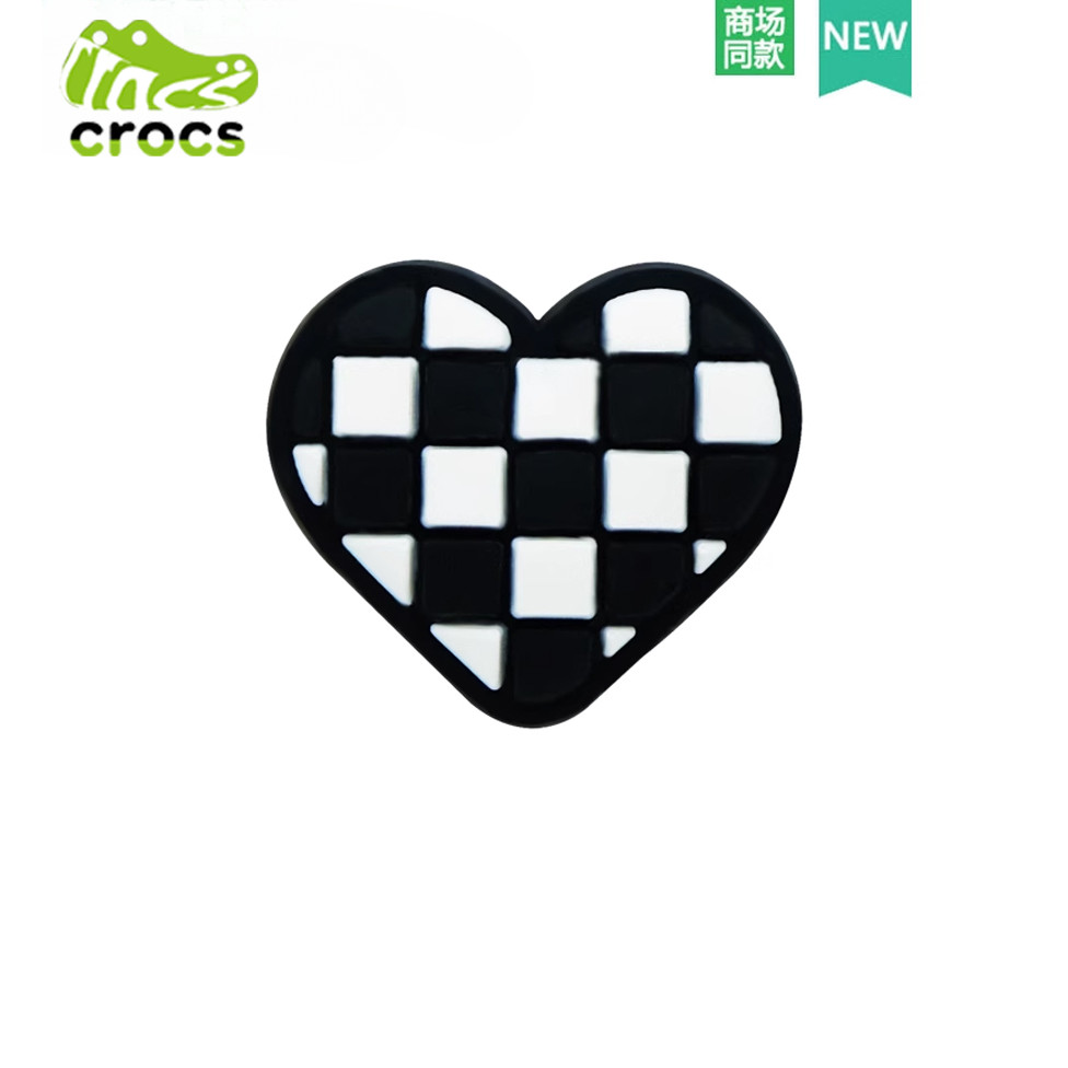 Crocs Hole รองเท้าอุปกรณ์เสริม High-End อุปกรณ์เสริมสีดํา Briquettes ของเล่นบิสกิตรองเท้าดอกไม้