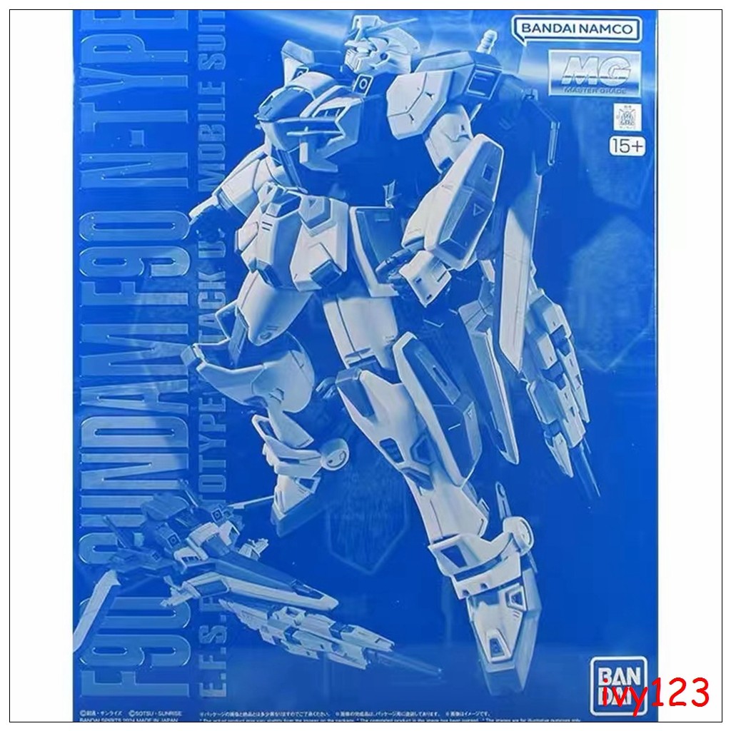 ⭐Bandai/bandai สินค้าใหม่ MG1/100 F90 GUNDAM N-TYPE PB Limited ASSEMBLY รุ่น EJK3